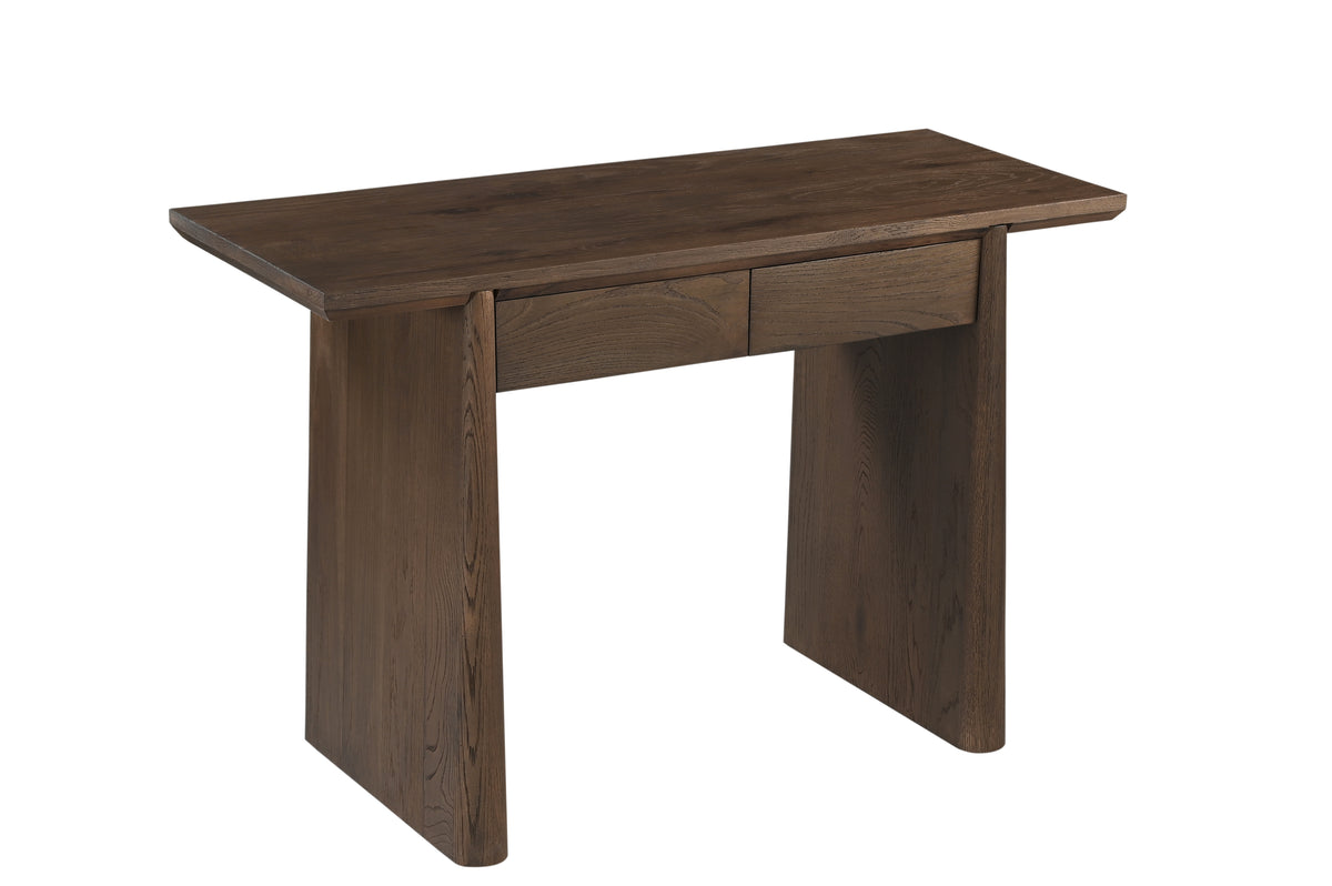 Desk BARNEY 124x50x79cm brown