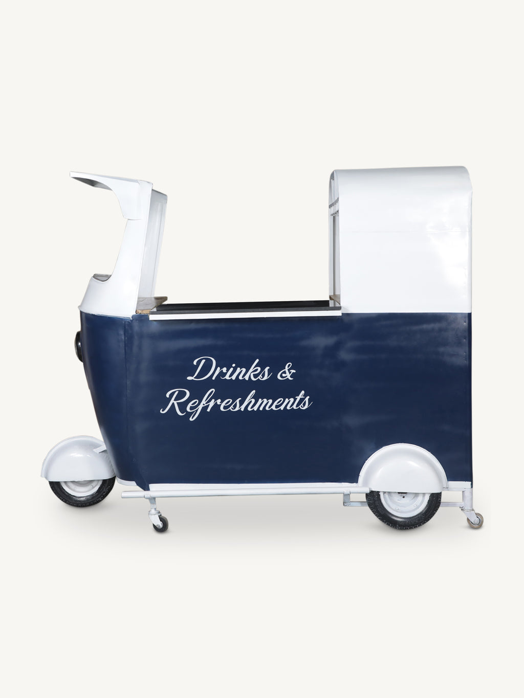 Bar tuk tuk MEHOM w/granite top 215x113x172cm navy