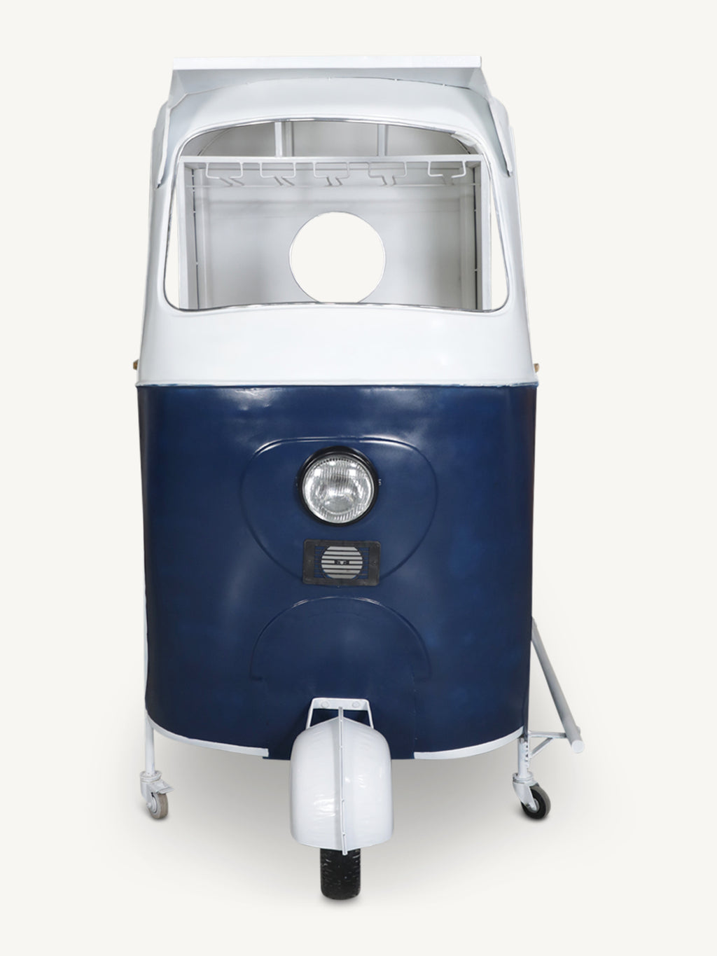 Bar tuk tuk MEHOM w/granite top 215x113x172cm navy