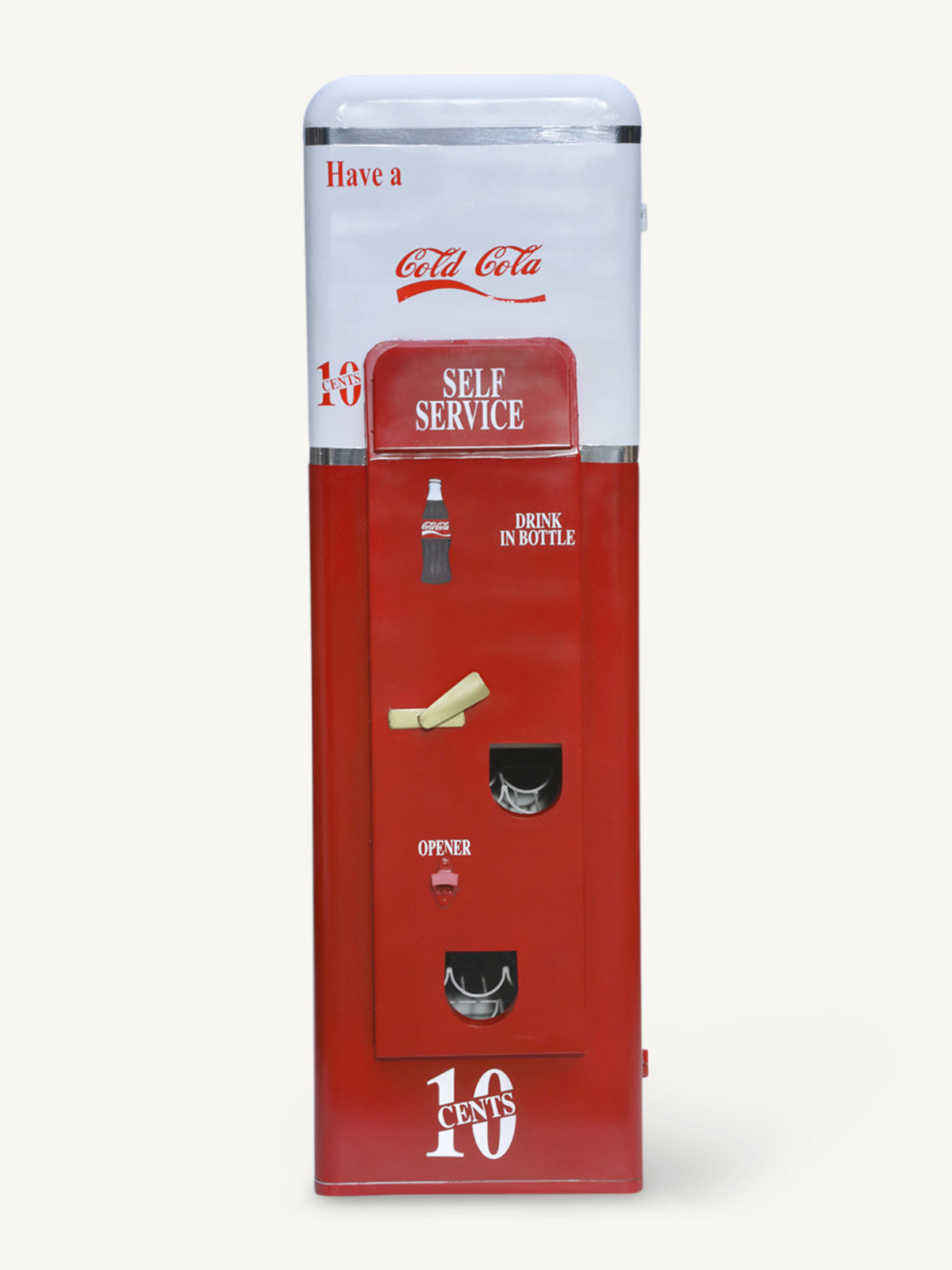 Cabinet FIZZ 57x59x191cm red white