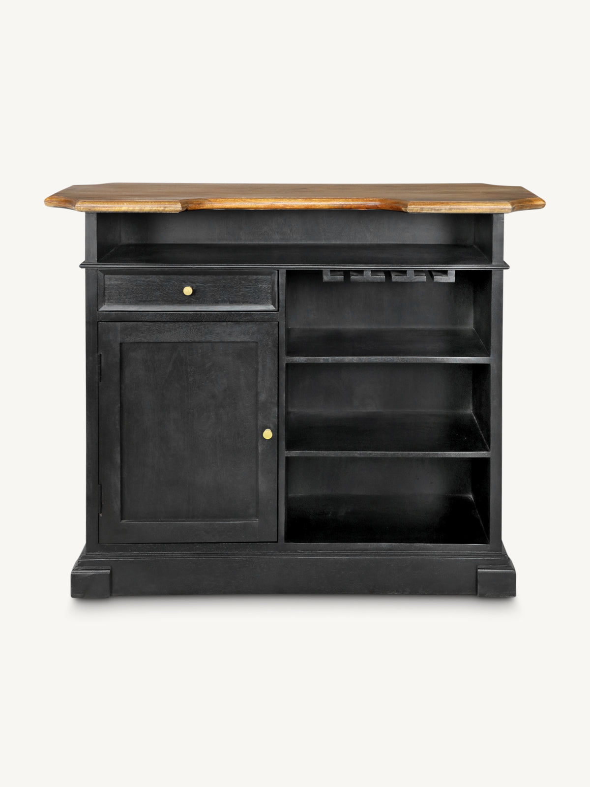 Bar JOLT 132x53x106cm black
