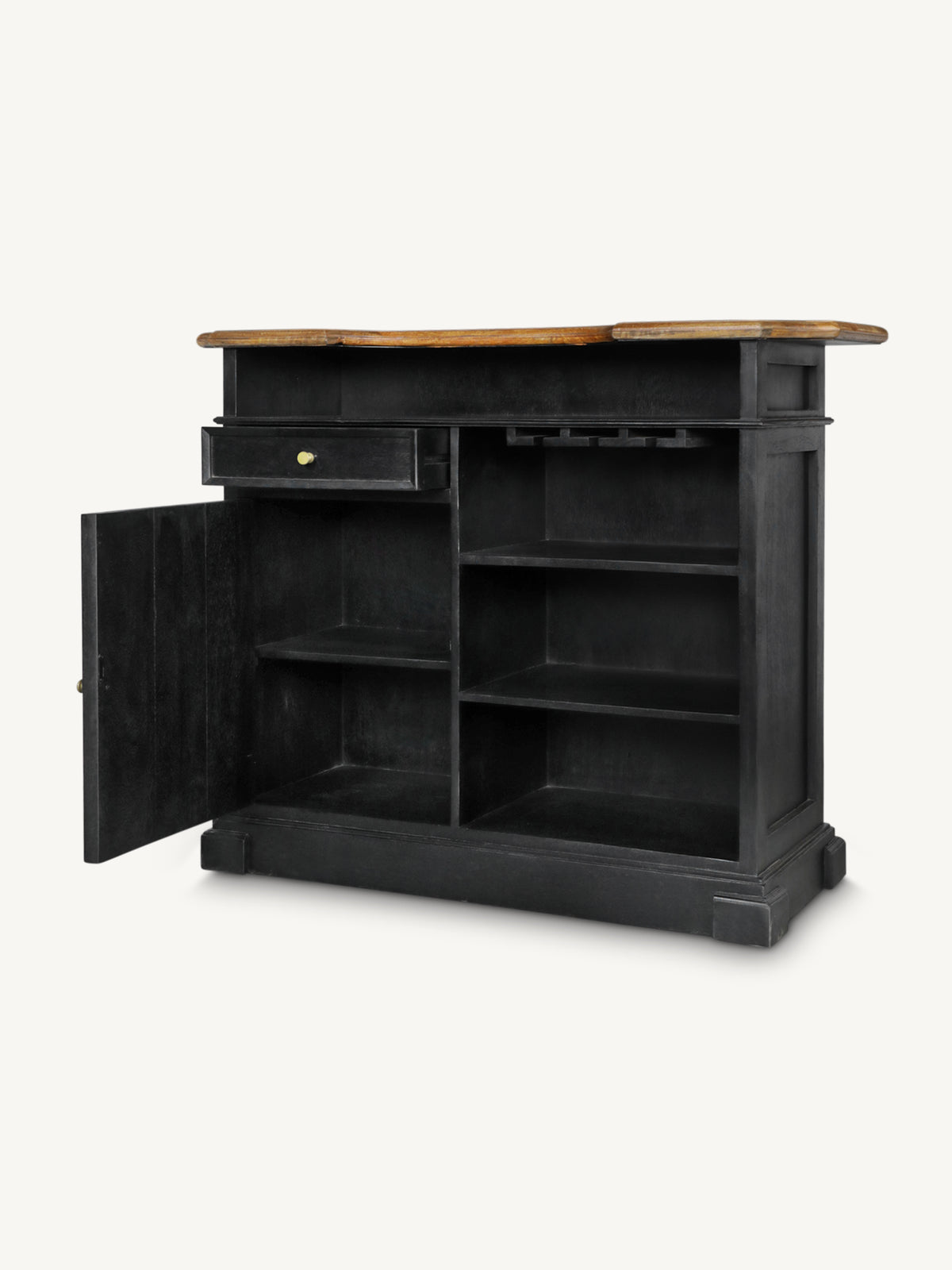Bar JOLT 132x53x106cm black
