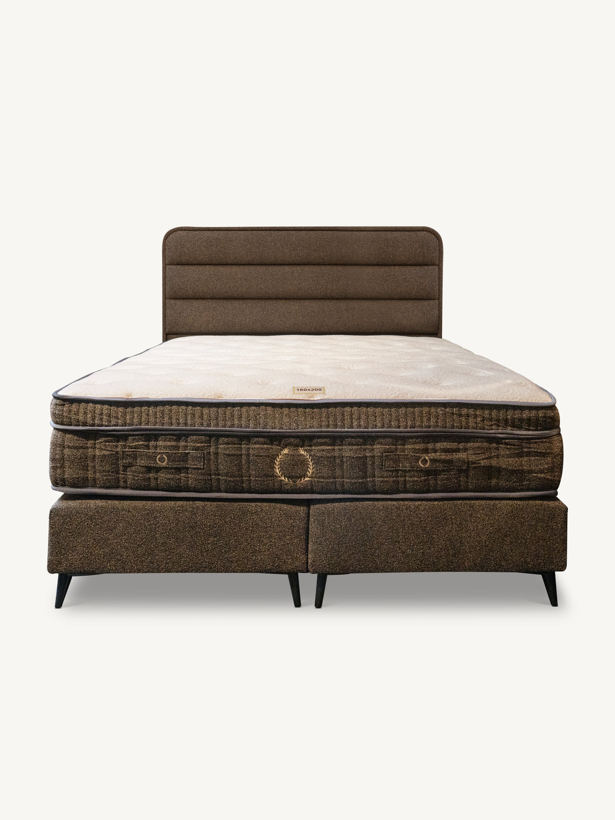 Boxspring SERENITY 180x200cm roasted coffee