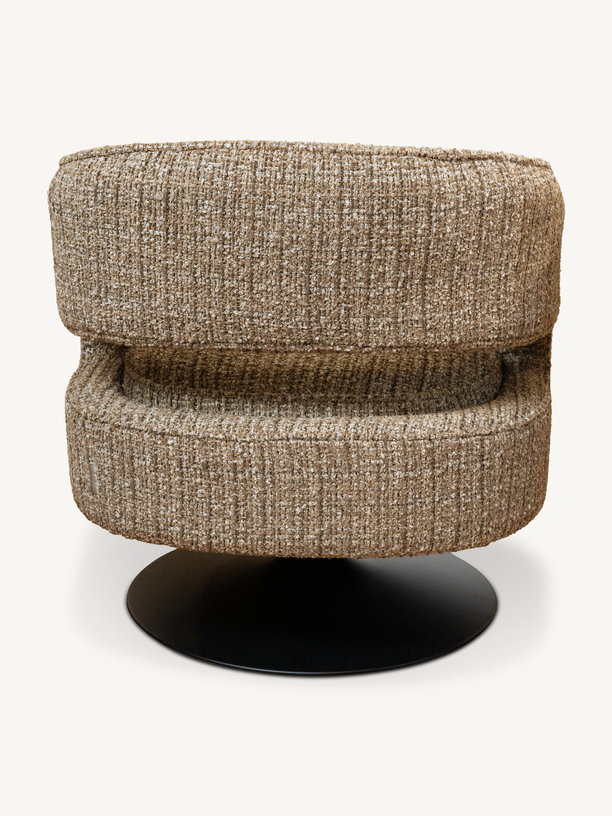Swivel chair ASTRID 78x77x78cm grey