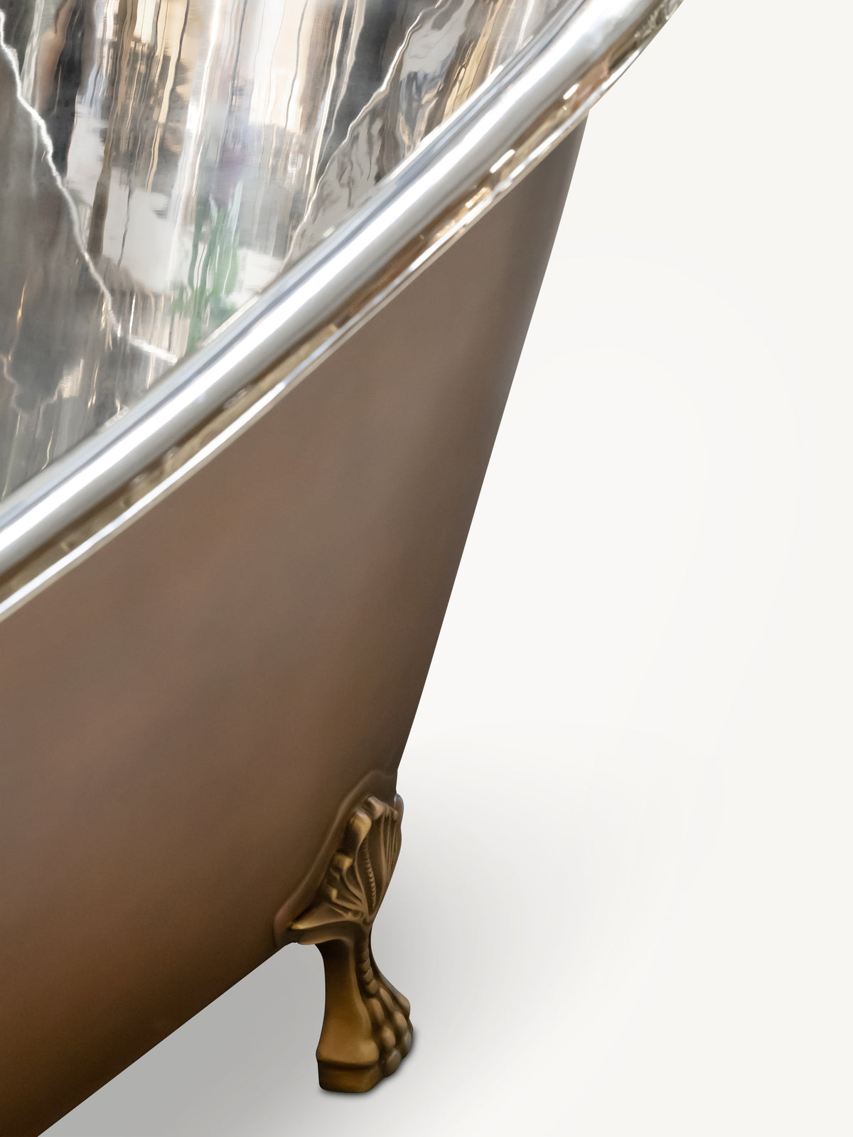 Bathtub AZURE 170x71x71cm copper