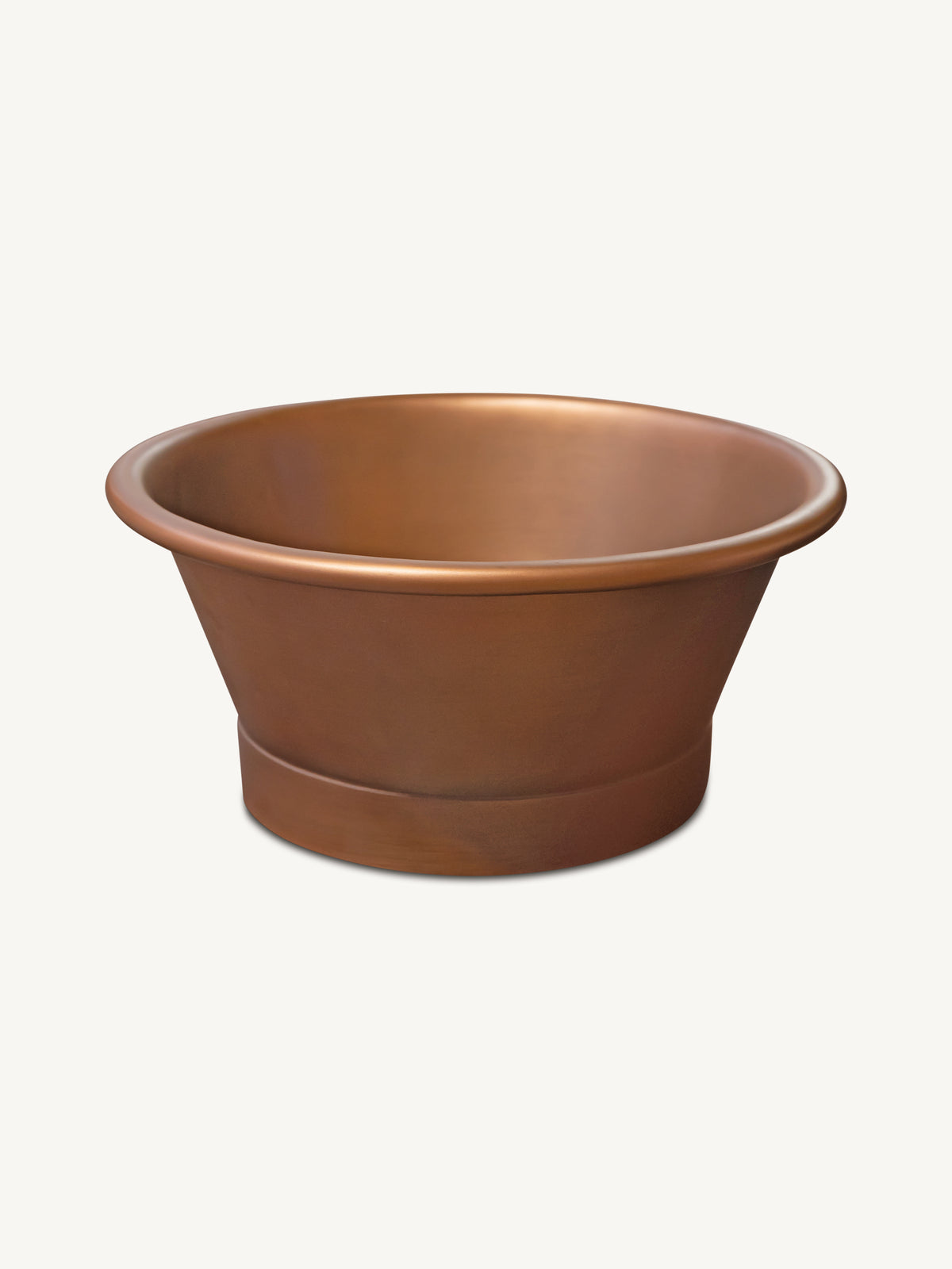 Bathtub OCEAN Ø160x60cm copper