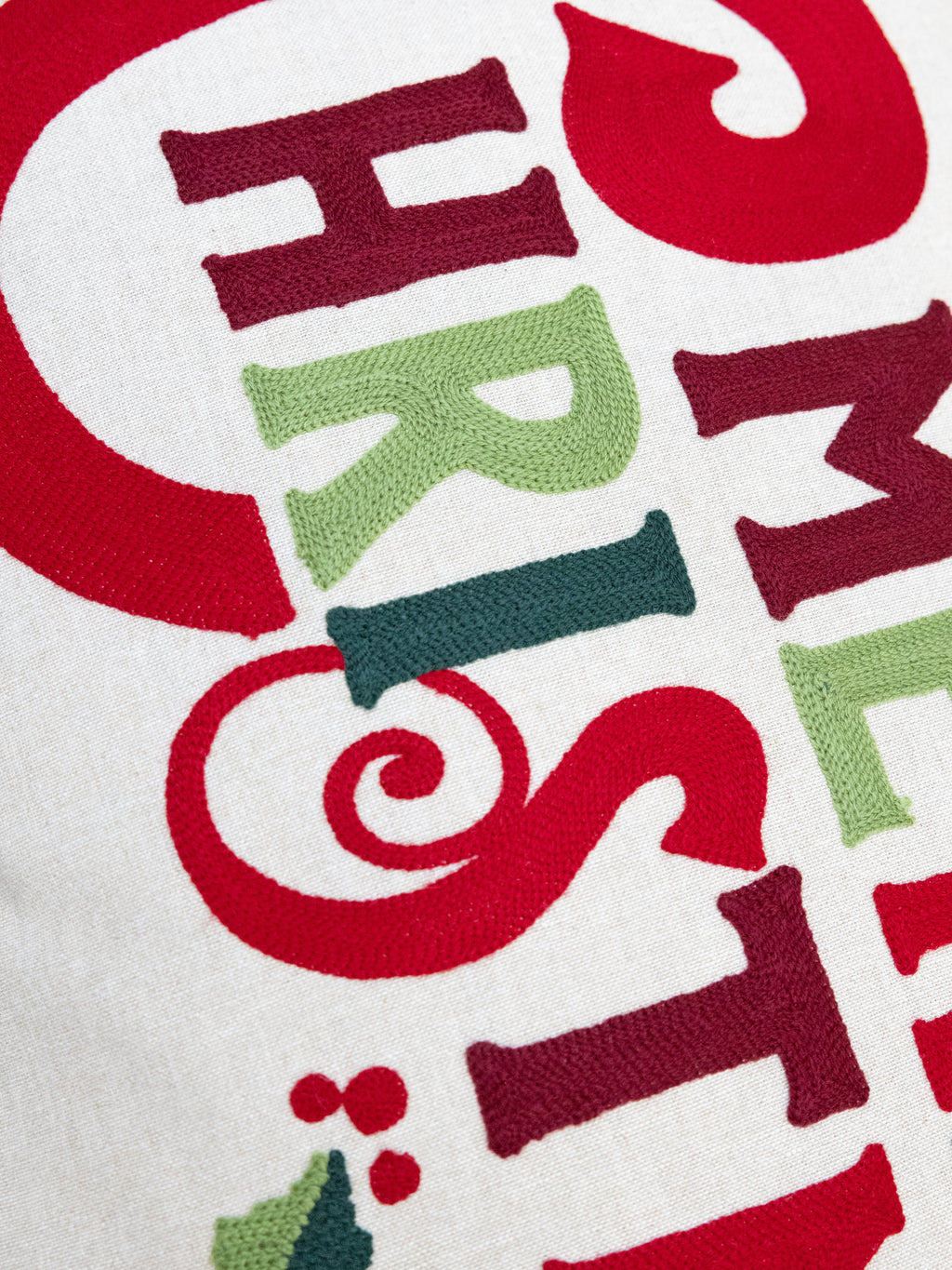 Cushion x-mas BLISSMAS 40x60cm cream