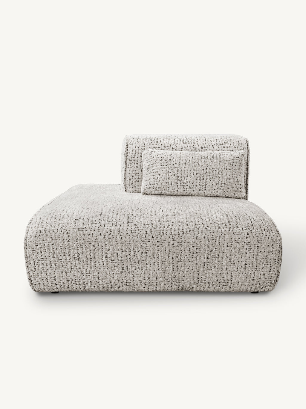 Sofa MAYFAIR section ARM left 124x117x75cm soft taupe