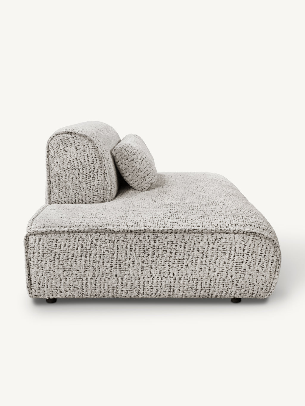 Sofa MAYFAIR section ARM left 124x117x75cm soft taupe