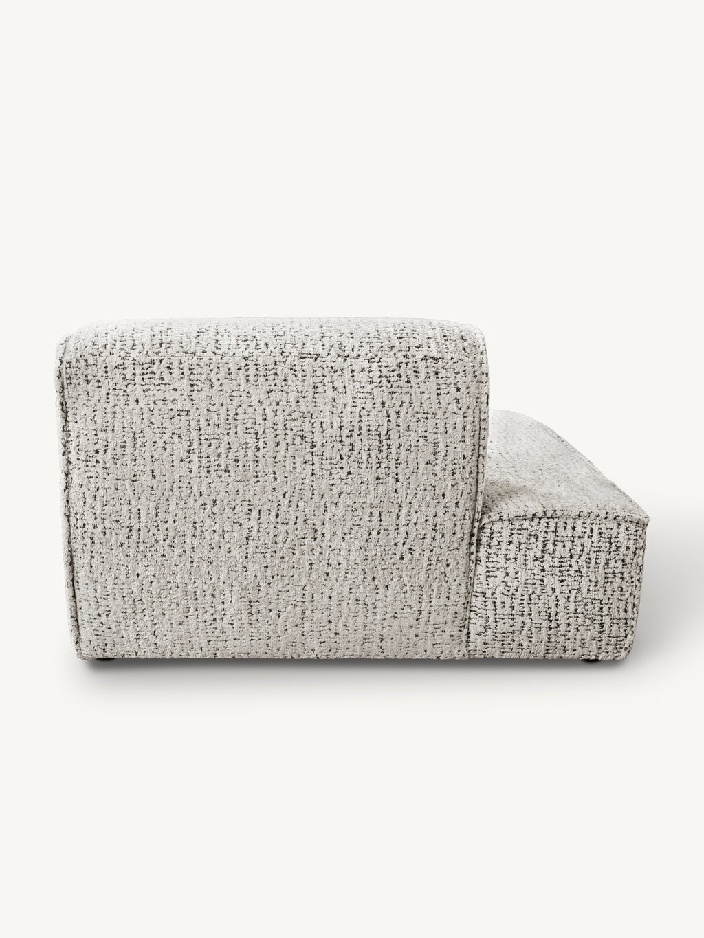 Sofa MAYFAIR section ARM left 124x117x75cm soft taupe