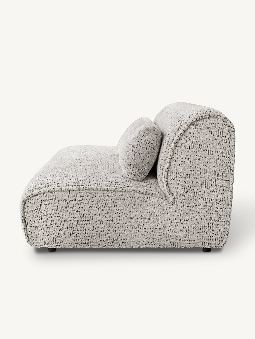 Sofa MAYFAIR section ARM left 124x117x75cm soft taupe