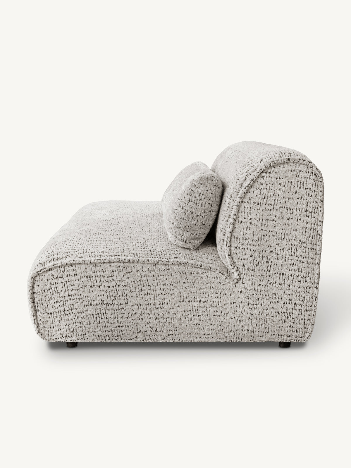Sofa MAYFAIR section ARM left 124x117x75cm soft taupe