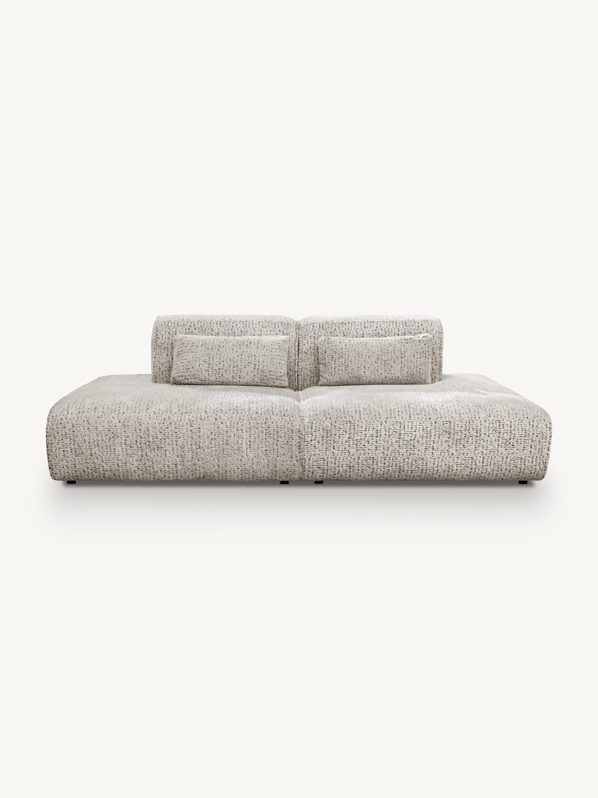 Sofa MAYFAIR section ARM left 124x117x75cm soft taupe