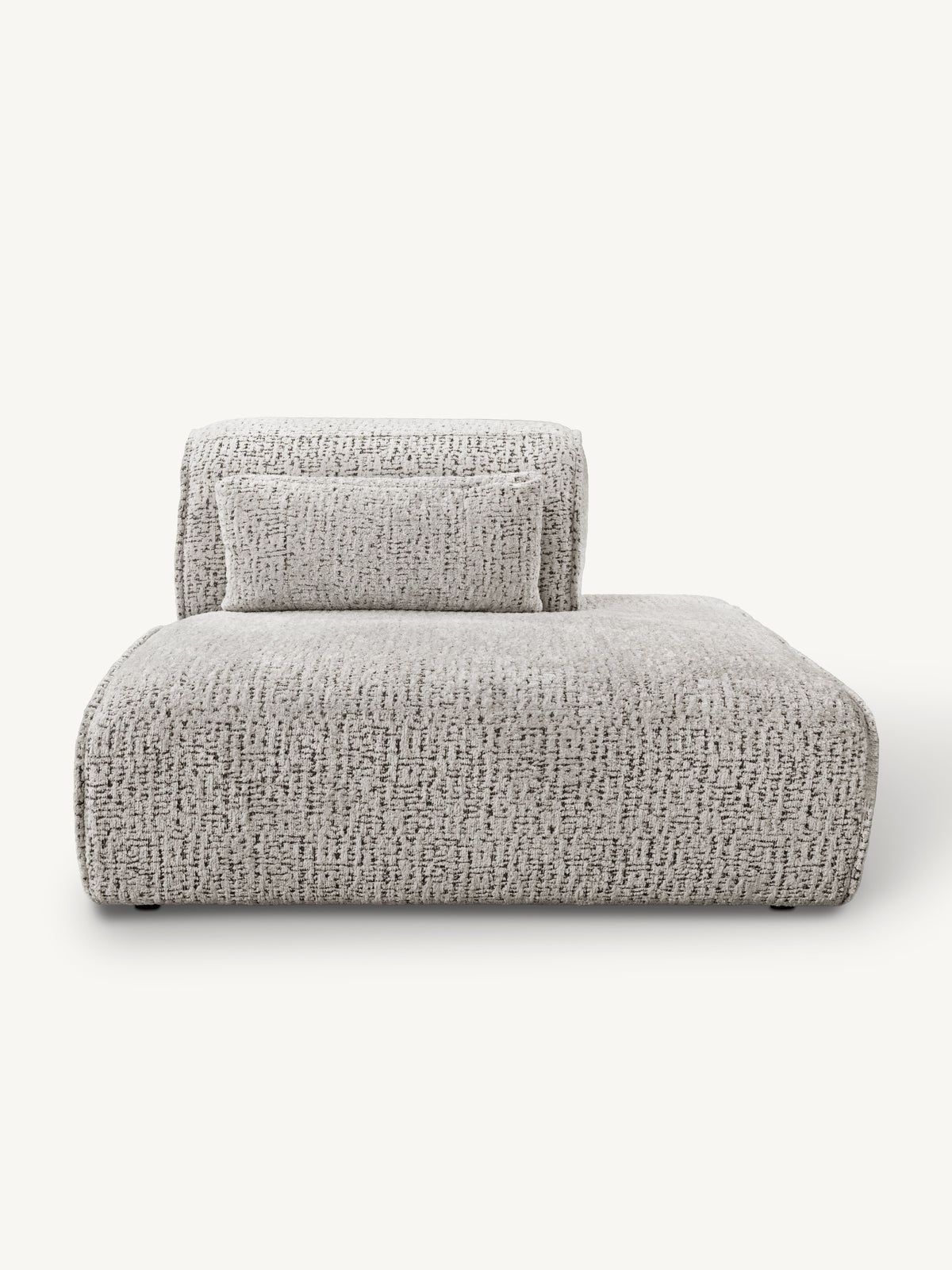 Sofa MAYFAIR section ARM right 124x117x75cm soft taupe