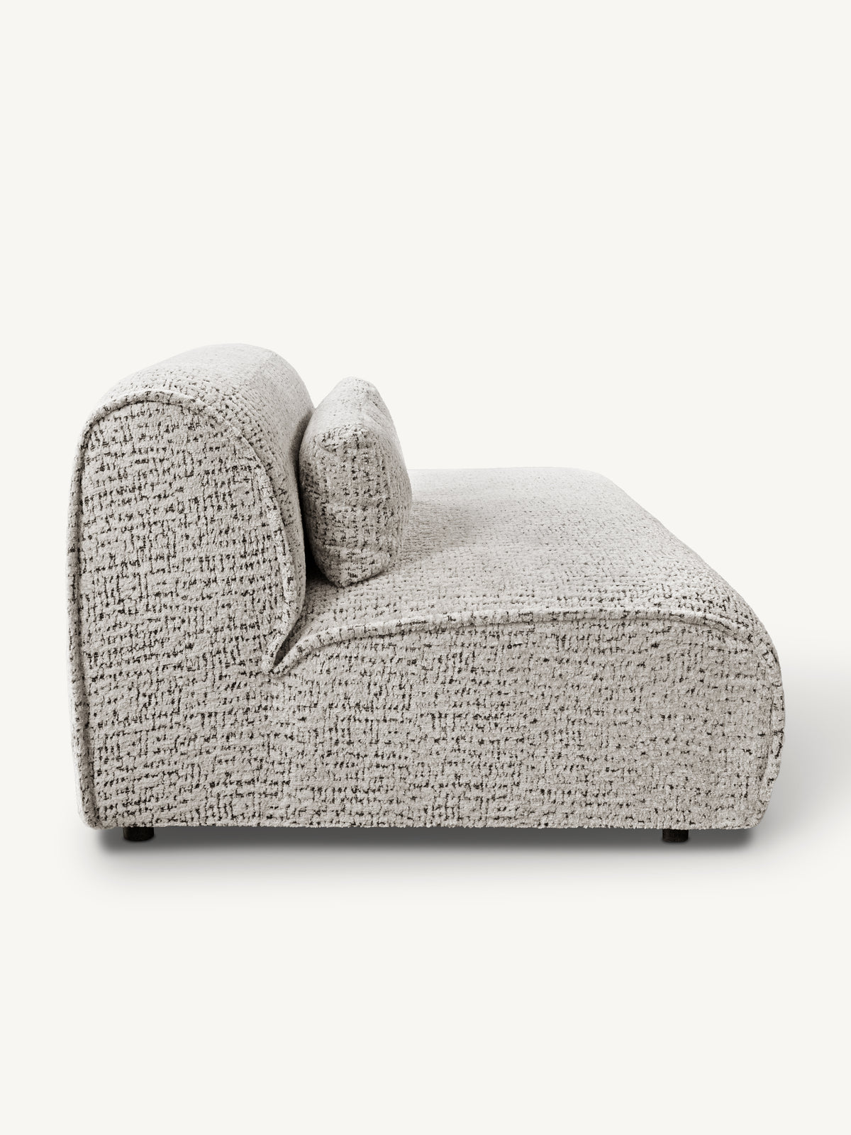 Sofa MAYFAIR section ARM right 124x117x75cm soft taupe