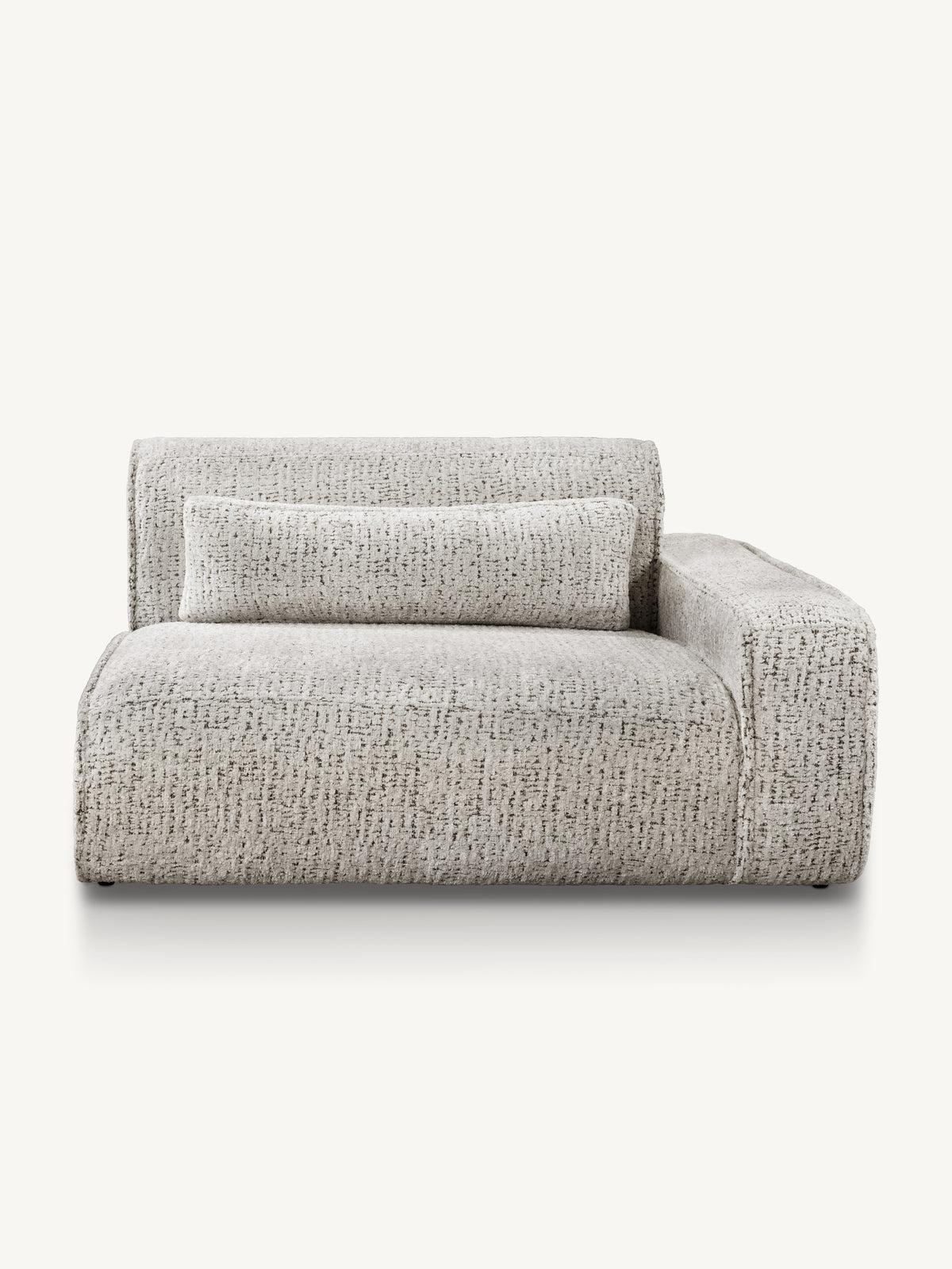 Sofa MAYFAIR section 1,5-P right 146x117x75cm soft taupe