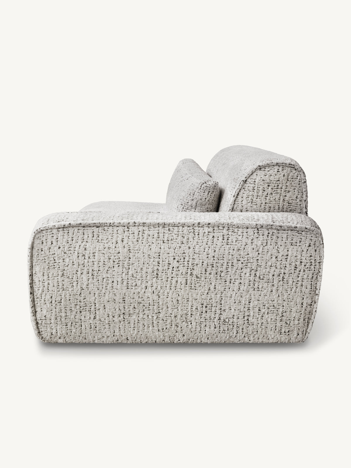 Sofa MAYFAIR section 1,5-P right 146x117x75cm soft taupe