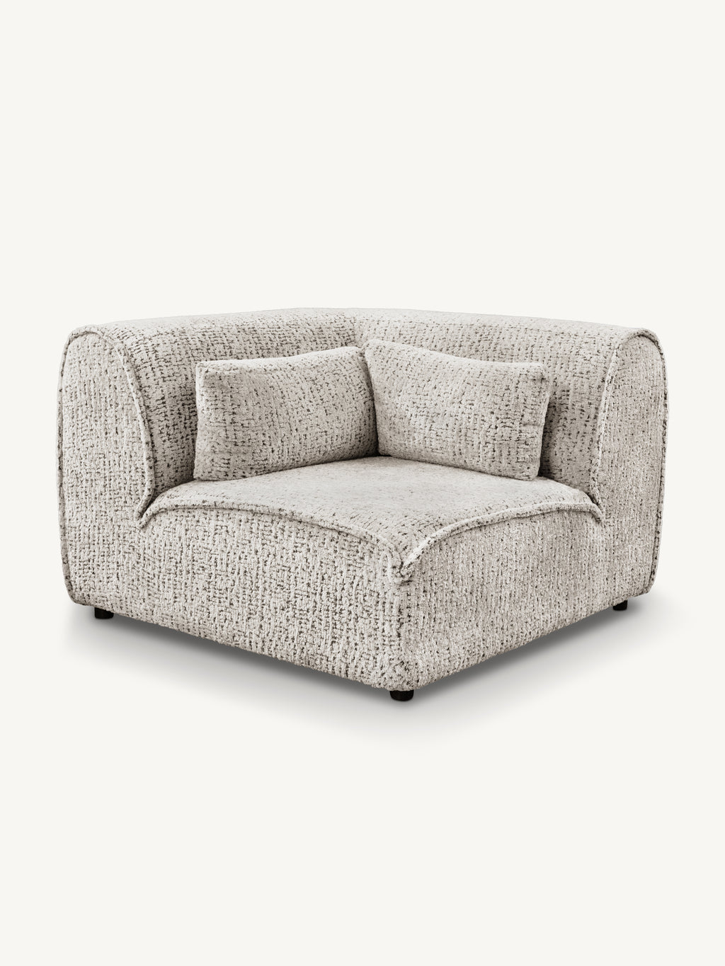 Sofa MAYFAIR section COR 117x117x75cm soft taupe