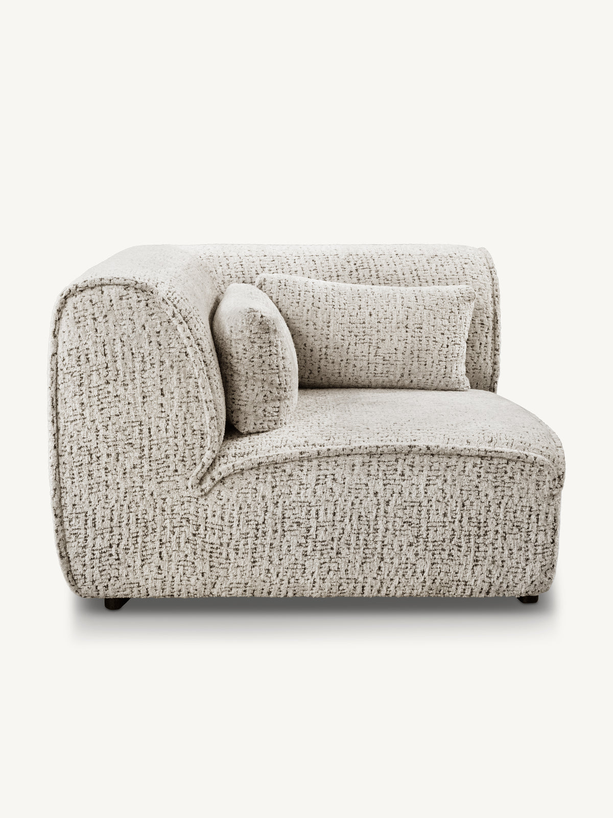Sofa MAYFAIR section COR 117x117x75cm soft taupe