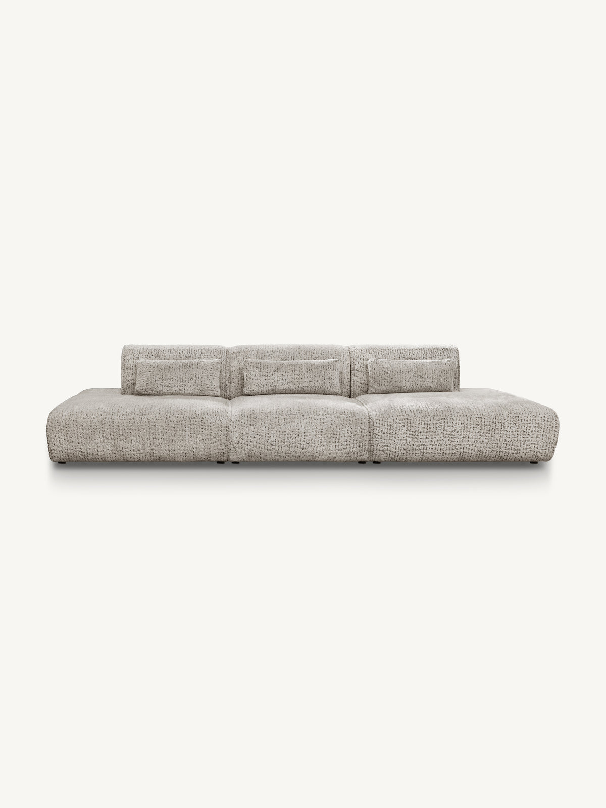 Sofa MAYFAIR section COR 117x117x75cm soft taupe