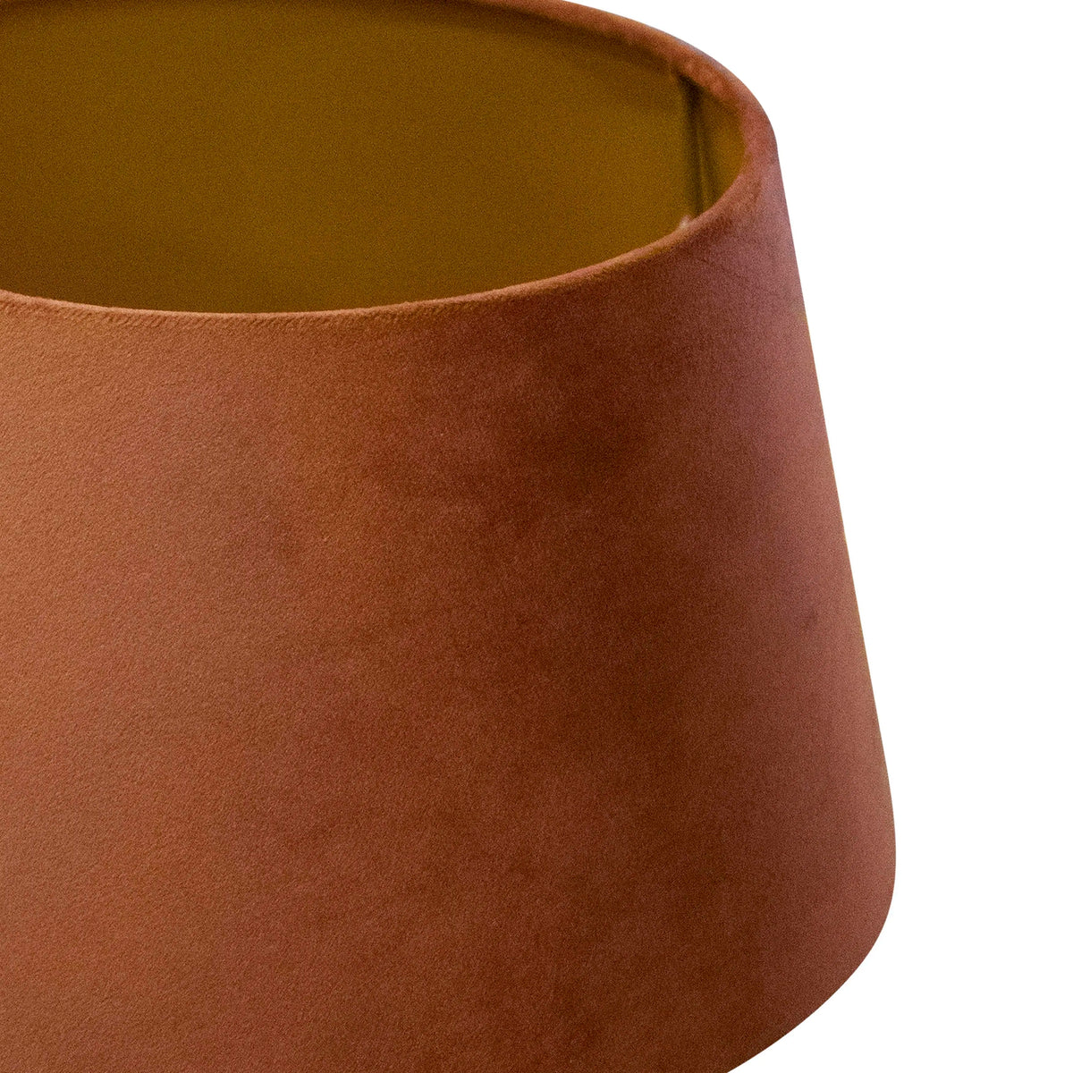 Shade half high rusty on gold 30x25x15