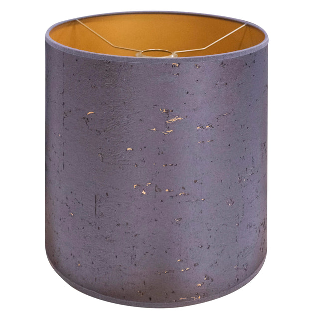 Shade cylinder on gold 45x45x43